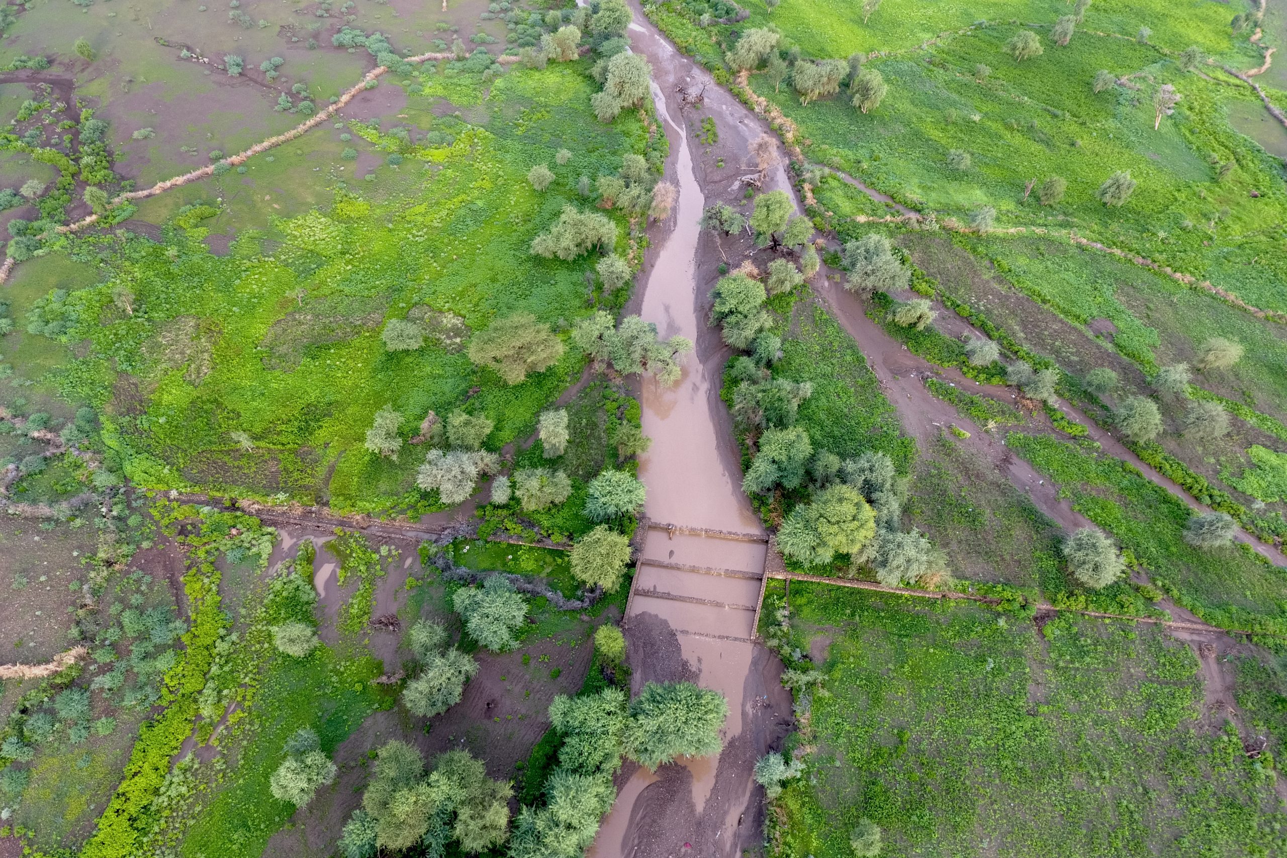 Water diverting weir structure in Chifra, Afar, Ethiopia. Photo: Klaus Wohlmann/Jonas Tadesse/GIZ